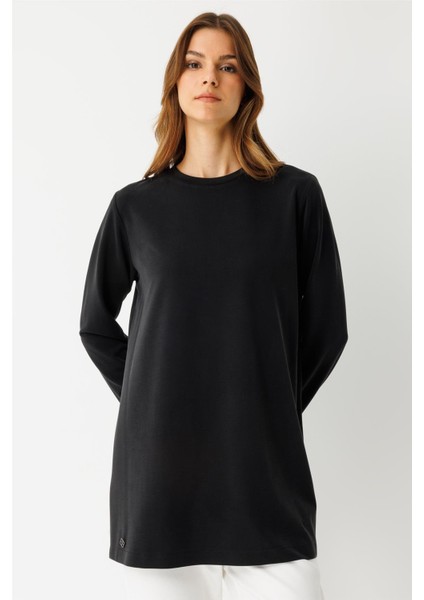 Oysh Kumaş Uzun Kollu Tshirt Siyah fiyatları