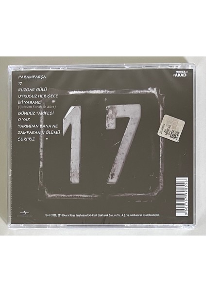 Teoman Onyedi CD (Jelatinli Sıfır Orijinal Baskı Cd) fiyatları