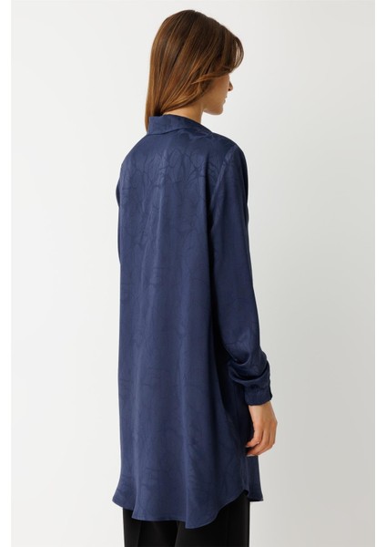 Kendinden Desenli Bağcık Detaylı Tunik Laci fırsatları