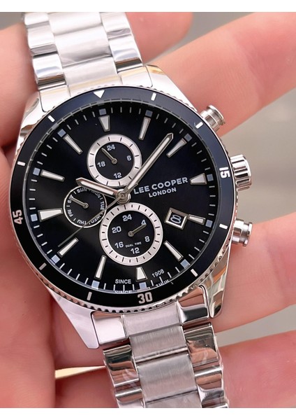 Italyan Tasarım Bileklik Hediyeli 2 Yıl Garantili 5 Atm Erkek Kol Saati ELC.08326.350 fırsatları