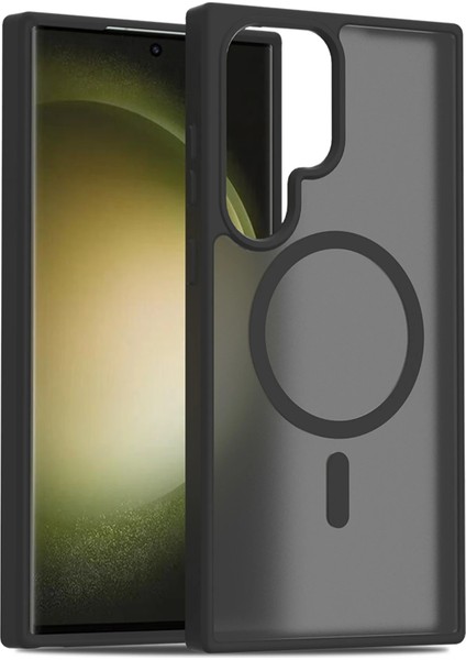 Xmpdby Joko Samsung Galaxy S23 Ultra Jota Magsafe Kapak - Siyah