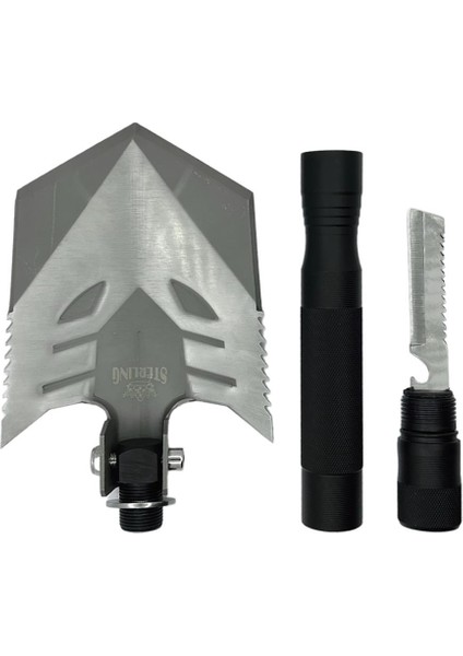 300.S4003 Sterling 39 cm Katlanabilir Kürek Seti