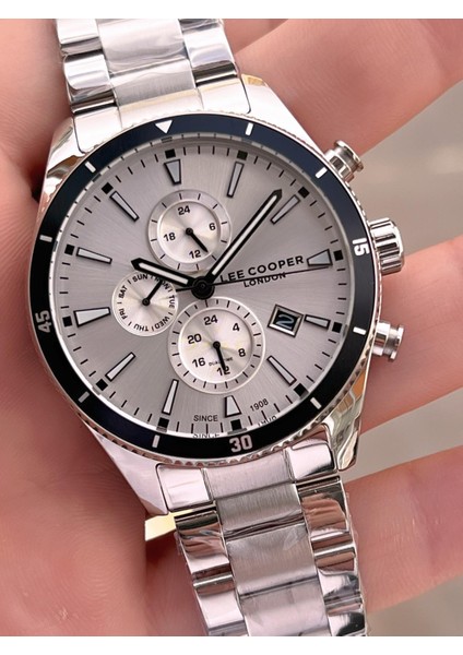 Italyan Tasarım Bileklik Hediyeli 2 Yıl Garantili 5 Atm Erkek Kol Saati ELC.08326.330 fırsatları