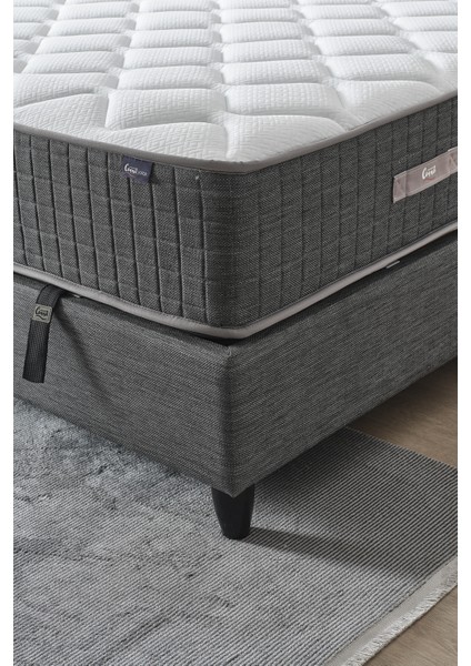 Mimoza Modeli Çift Kişilik Paket Yaylı Yatak Full Ortopedik ve Antibakteriyel Özellikli fiyatları