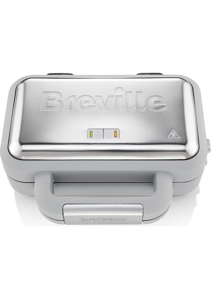 Brevılle VST072X | Duraceramic™ Kaplamalı, Çıkarılabilir Derin Plakalı Waffle Makinesi | Hızlı Isınma & Kolay Temizleme