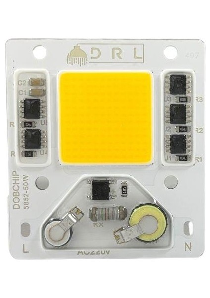 220 Volt 50WATT Cob LED Gün Işığı 220 V 50W Projektör Ledi indirimleri