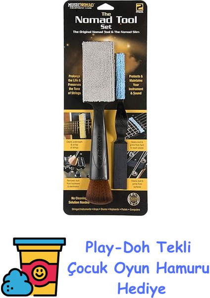 Musicnomad MN204 The Nomad Alet Seti - The Original Nomad Tool & The Nomad Slim + Play-Doh Oyun Hamuru