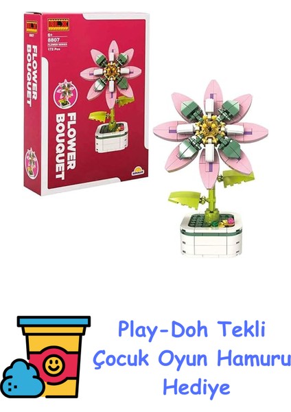 Sunman Flower Seti Orman Asması 172 Parça + Play-Doh Oyun Hamuru