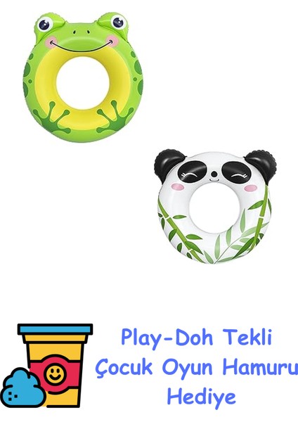 Splashpals Çocuk Yüzme Simidi, 79 cm x 85 cm + Play-Doh Oyun Hamuru