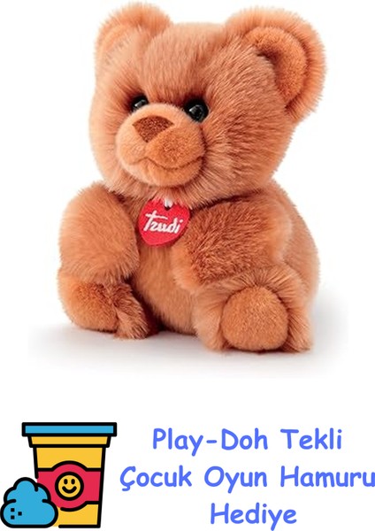 Trudı Peluş Fluffy Bear + Play-Doh Oyun Hamuru