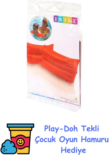 - Şişirilebilir Manşetler + Play-Doh Oyun Hamuru
