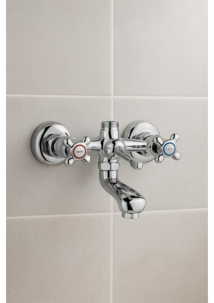 Dalyan Sabit Klasik Tasarımlı Sıcak-Soğuk Lavabo Bataryası DL-314 fiyatları