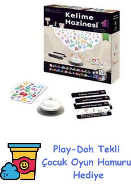 Kelime Hazinesi ve Akıl Oyunu 6+ Yaş 2+ Oyuncu + Play-Doh Oyun Hamuru