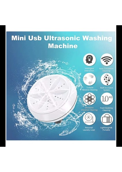 Mini Portatif Çamaşır Makinesi Taşınabilir