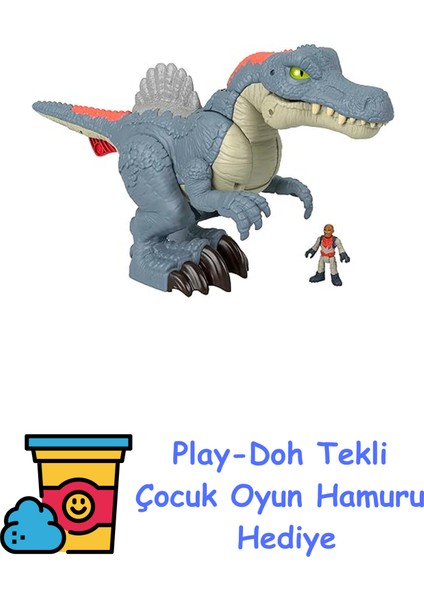 Imaginext Imaginextnan Jurassic Worldnan Ultra Hızlı Spinosaurusnan + Play-Doh Oyun Hamuru