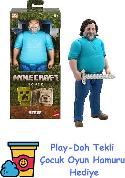 Büyük Film Figürleri, Steve + Play-Doh Oyun Hamuru