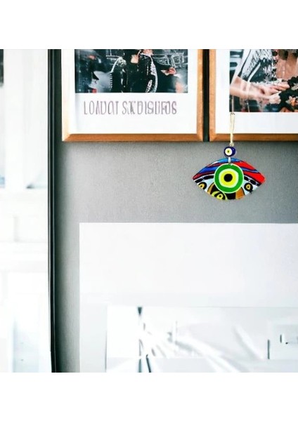 Yeşil Göz Modelli Füzyon Cam Duvar Dekorasyonu fırsatları