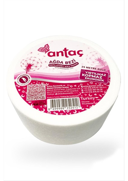 Techmrt Ağda Bezi 25 Metre-Beyaz