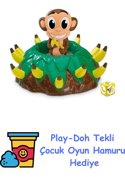 Haylaz Maymun Kutu Oyunu + Play-Doh Oyun Hamuru