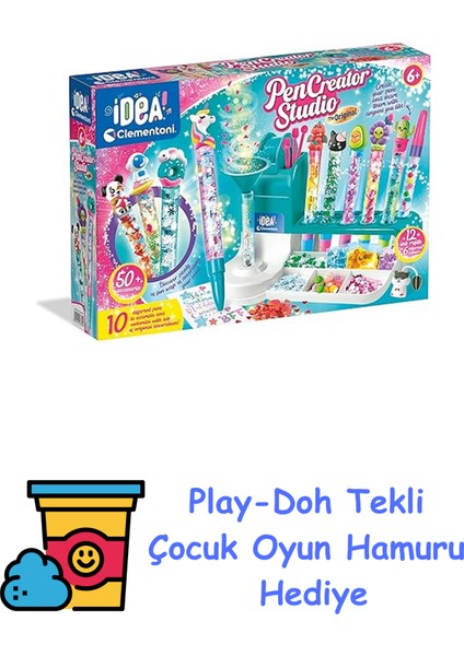 - Kalem Laboratuvarı + Play-Doh Oyun Hamuru