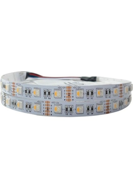 Dokunmatik Müzik Kontrollü Rgbww Şerit LED Set 5050 Ledli 3çipli 12VOLT 10METRE