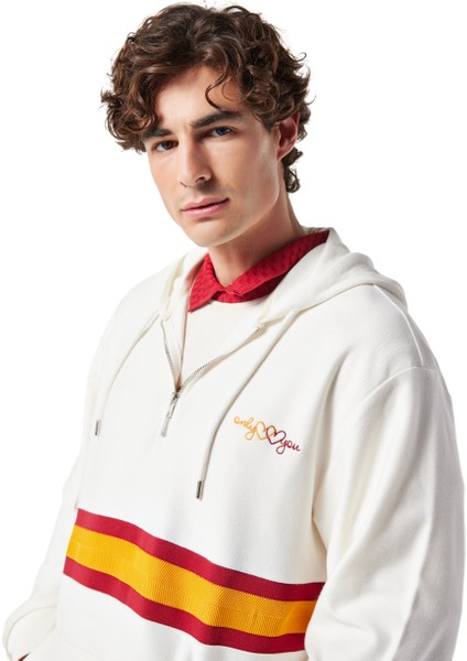 Gsstore x Midground Erkek Fermuarlı Kapüşonlu Sweatshirt E251205 fiyatları