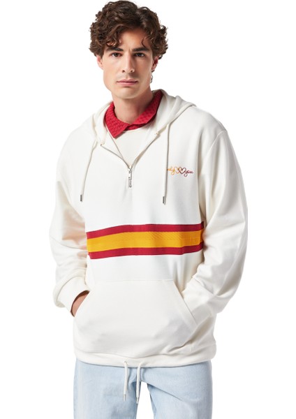 Gsstore x Midground Erkek Fermuarlı Kapüşonlu Sweatshirt E251205 modelleri