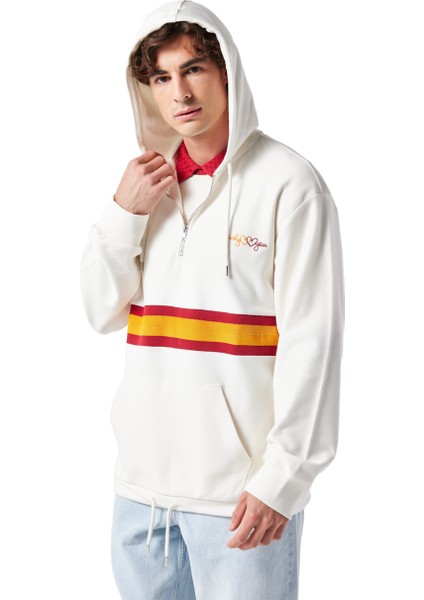 Gsstore x Midground Erkek Fermuarlı Kapüşonlu Sweatshirt E251205 fırsatları