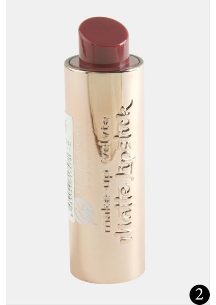 Techmrt Ronassi Make Up Velvet Matte Ruj-2