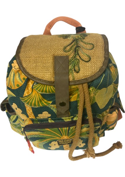 Kaliteli Tek Gözlü Vintage Salaş Disayn Unisex Sırt Günlük Okul Gezi Kamp Trekking Çantası 29CMX36CM modelleri