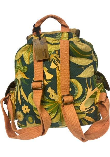 Kaliteli Tek Gözlü Vintage Salaş Disayn Unisex Sırt Günlük Okul Gezi Kamp Trekking Çantası 29CMX36CM