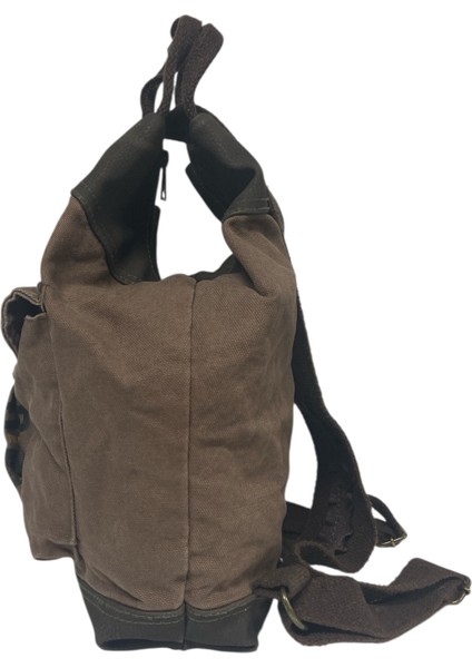 Kaliteli Küçük Boy Tek Gözlü Vintage Salaş Disayn Sırt Günlük Gezi Trekking Çantası S Boy 19CMX32CM fırsatları