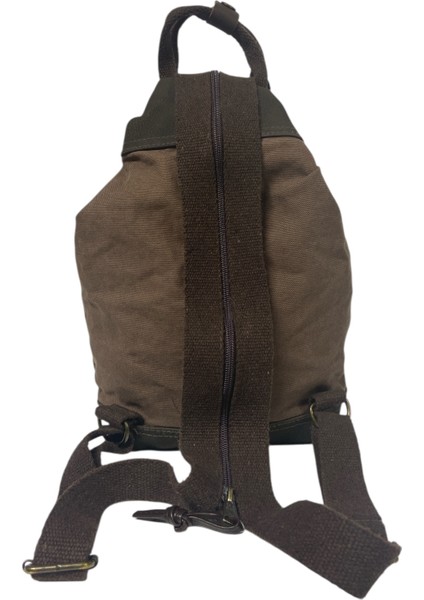 Kaliteli Küçük Boy Tek Gözlü Vintage Salaş Disayn Sırt Günlük Gezi Trekking Çantası S Boy 19CMX32CM indirimleri