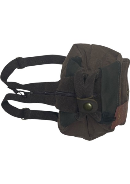 Kaliteli Küçük Boy Tek Gözlü Vintage Salaş Disayn Sırt Günlük Gezi Trekking Çantası S Boy 19CMX32CM