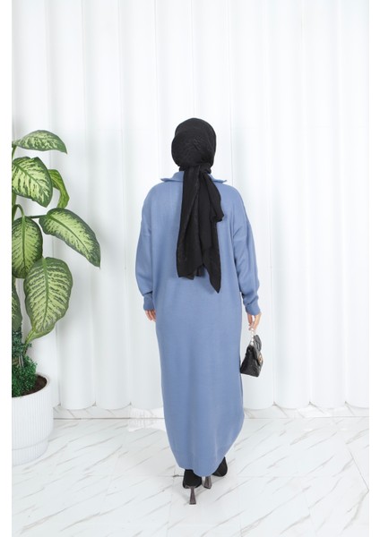 Fitilli Fermuarlı Triko Elbise indirimleri