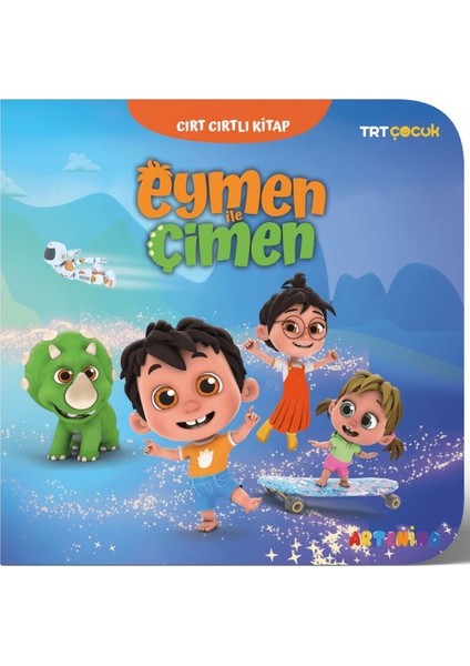 Eymen ile Çimen - Trt Çocuk Cırt Cırtlı Kitap