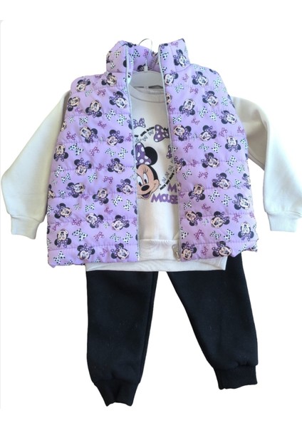 Laura Baby Yelekli Kız Bebek/çocuk 3 Lü Alt Üst Takım fiyatları