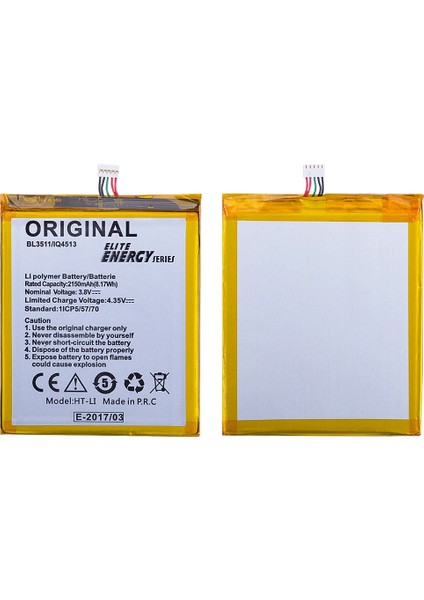 Fly BL3511 İQ4513 Pil BATARYA-(5775) - M007B563-N02007