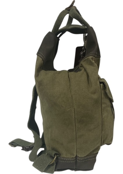 Kaliteli Küçük Boy Tek Gözlü Vintage Salaş Disayn Sırt Günlük Gezi Trekking Çantası S Boy 19CMX32CM fırsatları