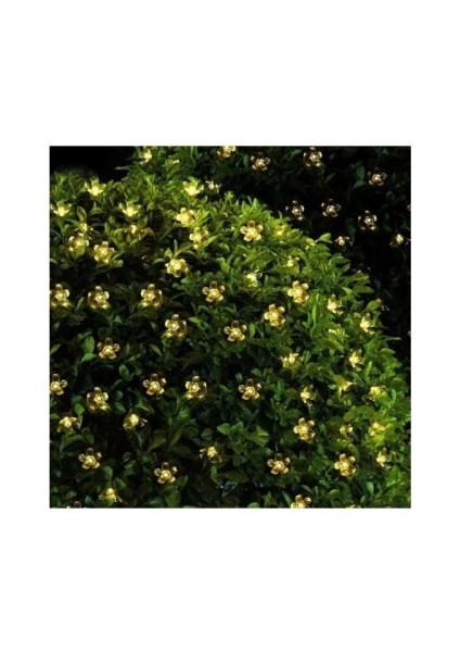 Solar Çiçekli Dekoratif 30 LED Bahçe Lambası fiyatları