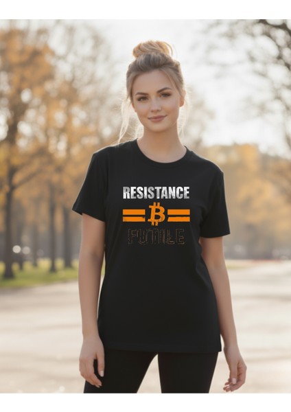 Devısso Traders Resistance B Futile - Bitcoin - Trader, Borsaci Kadın Siyaht-Shirt fiyatları