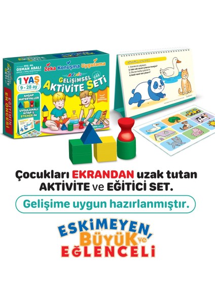 1 Yaş Gelişimsel Aktivite Seti fırsatları