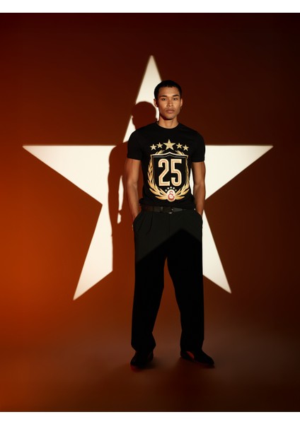 Galatasaray 25 Şampiyonluk T-Shirt E251351-1 fiyatları