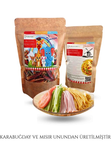 Glütensiz Sebzeli Erişte