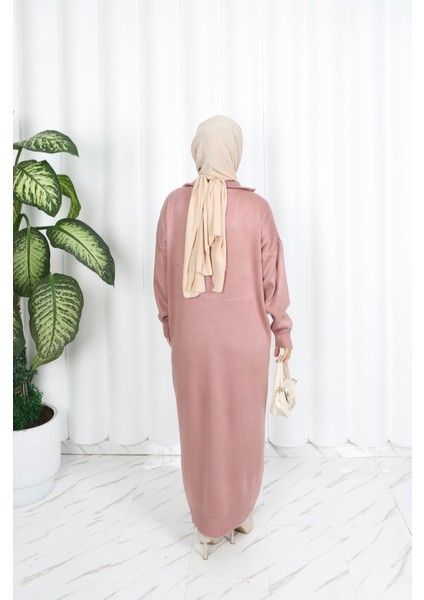 Fitilli Fermuarlı Triko Elbise indirimleri