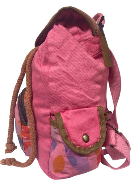 Kaliteli Tek Gözlü Vintage Salaş Disayn Unisex Sırt Günlük Okul Gezi Kamp Trekking Çantası 29CMX36CM indirimleri