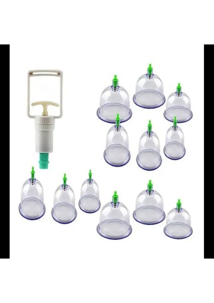 12'li Hacamat Masaj Kupa Set fırsatları