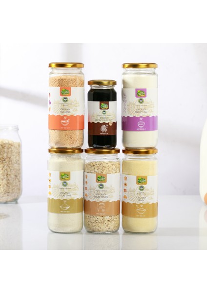 Organik Premium Bebek Ek Gıda Seti +6 Ay modelleri