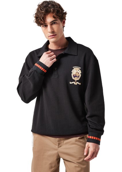 Gsstore x Midground Polo Sweatshirt E251206 modelleri