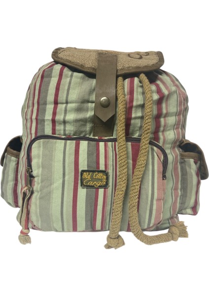 Kaliteli Tek Gözlü Vintage Salaş Disayn Unisex Sırt Günlük Okul Gezi Kamp Trekking Çantası 29CMX36CM fiyatları